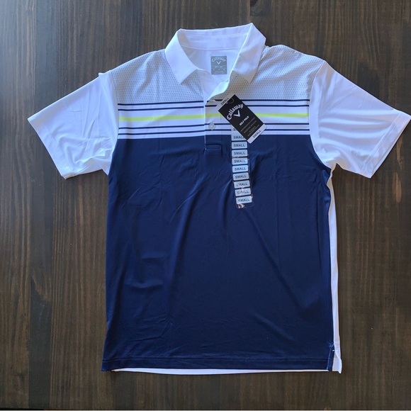 SALE 🔥 Golf Polo Moisture Wicking Mens Small NWT - Picture 6 of 6
